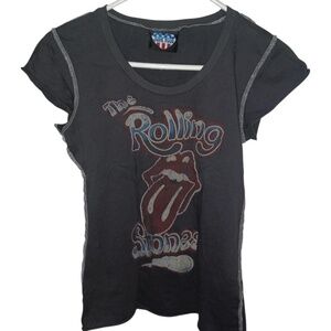 Vintage junk food Rolling Stones band tee